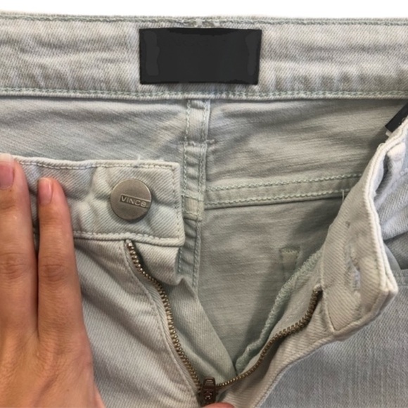 Vince Dylan Ankle Skinny Light Blue Aqua 32 - Picture 5 of 14